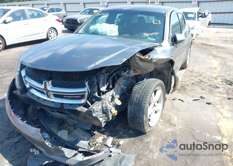 2013 Dodge Avenger Sxt из США, поврежденный, VIN 1C3CDZCB9DN708084